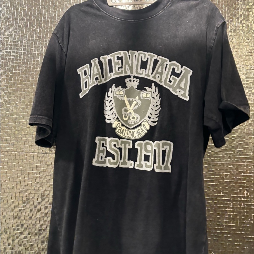Balenciaga S/S24 EST 1917 tshirt
